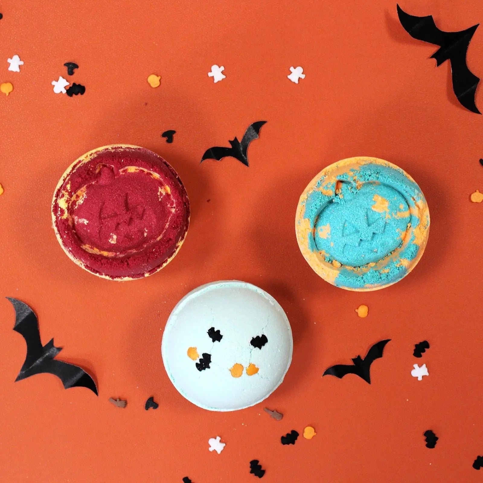 Bombe da bagno di Halloween e prodotti beauty autunnali