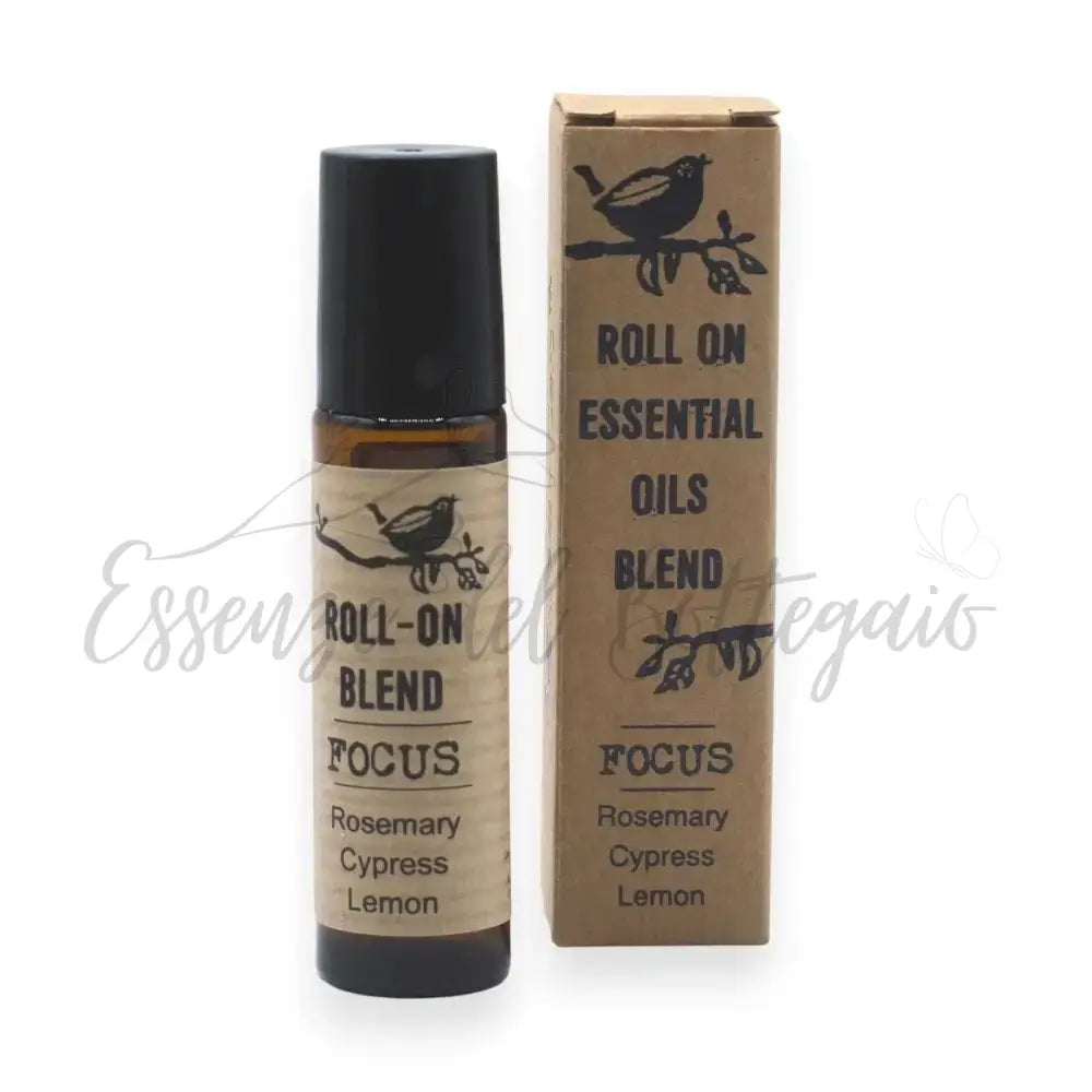 10ml Roll On Mix Oli Essenziali Agnes + Cat - CONCENTRAZIONE - Agnes + Cat - 10ml Roll On Essential Oil Blends