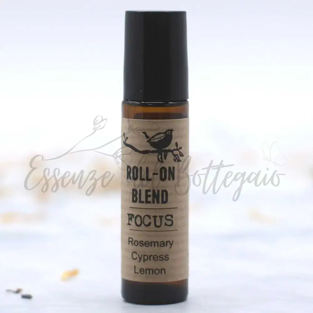10ml Roll On Mix Oli Essenziali Agnes + Cat - CONCENTRAZIONE - Agnes + Cat - 10ml Roll On Essential Oil Blends