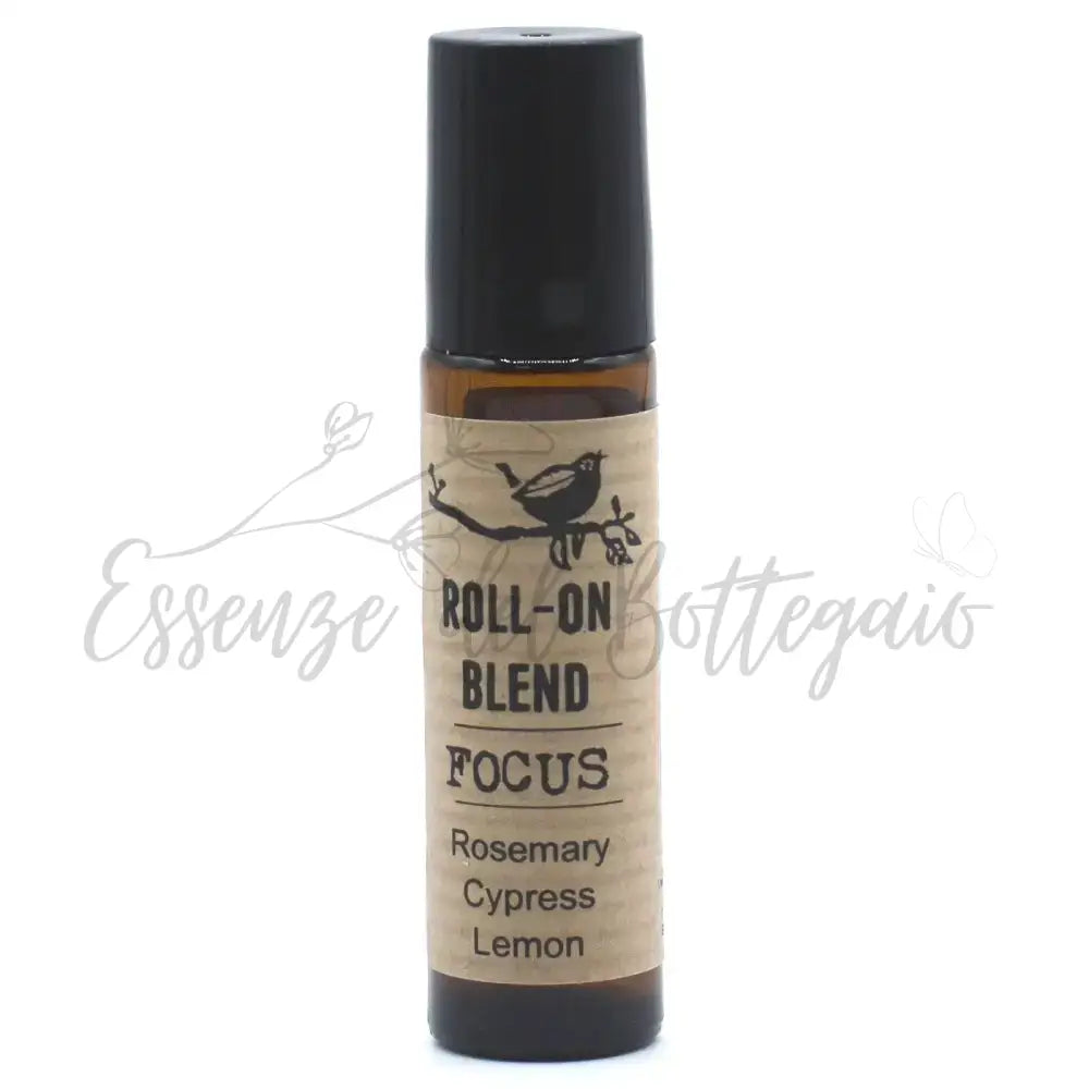 10ml Roll On Mix Oli Essenziali Agnes + Cat - CONCENTRAZIONE - Agnes + Cat - 10ml Roll On Essential Oil Blends