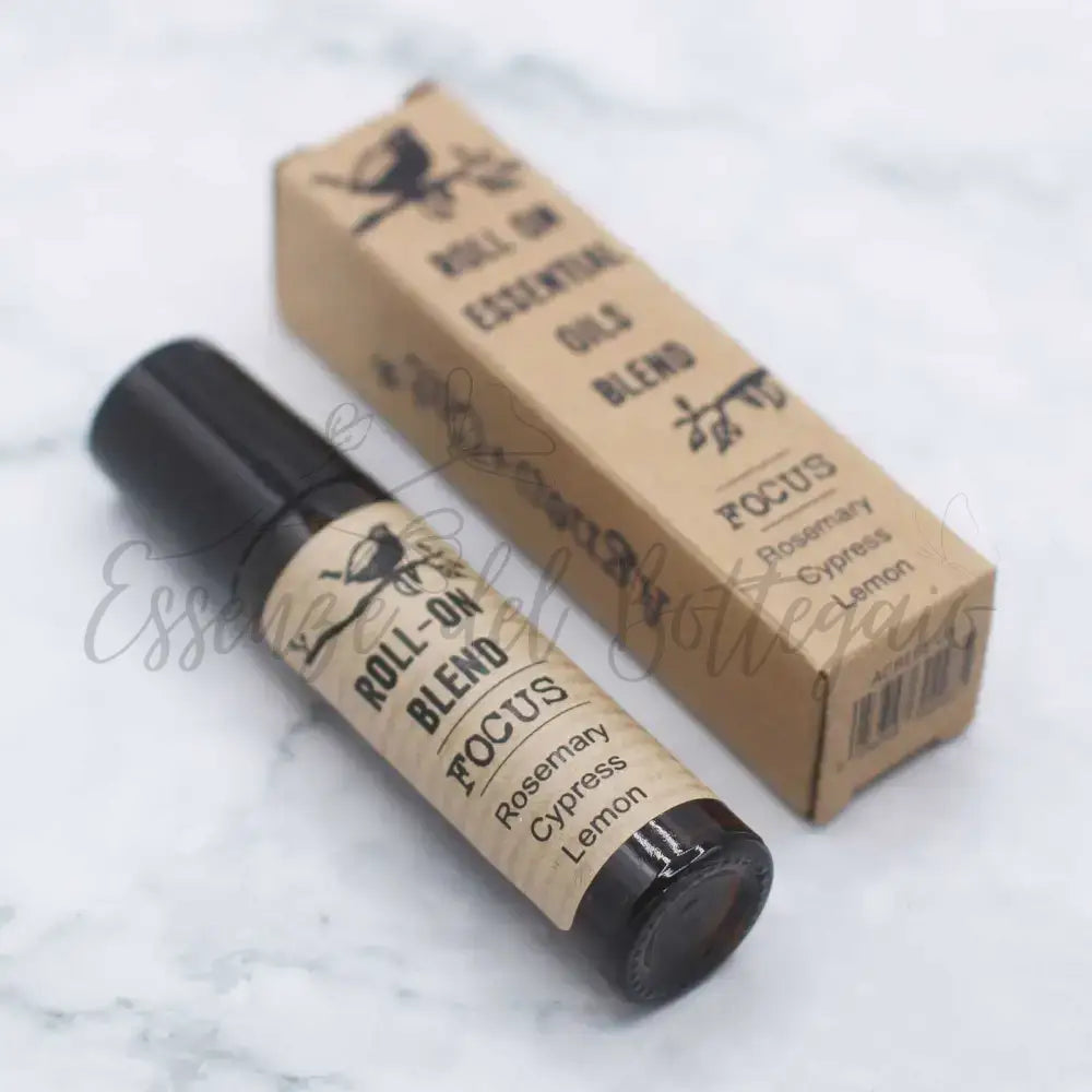10ml Roll On Mix Oli Essenziali Agnes + Cat - CONCENTRAZIONE - Agnes + Cat - 10ml Roll On Essential Oil Blends