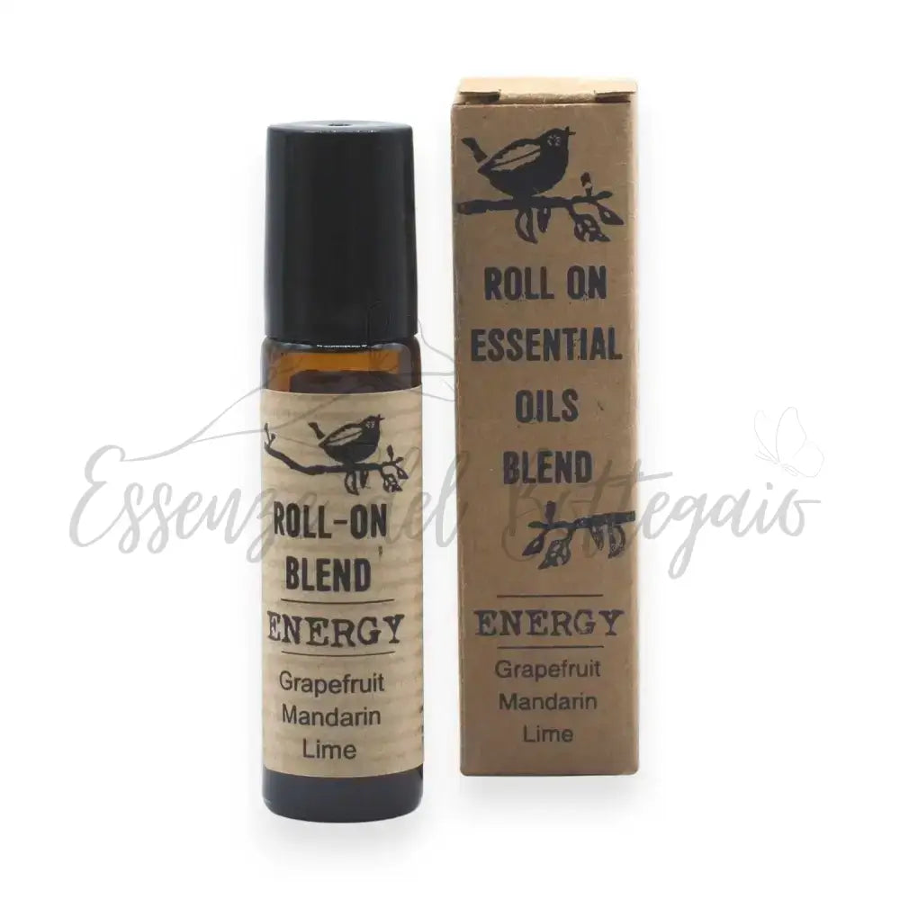 10ml Roll On Mix Oli Essenziali Agnes + Cat - ENERGIA - Agnes + Cat - 10ml Roll On Essential Oil Blends