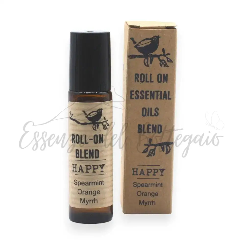 10ml Roll On Mix Oli Essenziali Agnes + Cat - FELICITÀ - Agnes + Cat - 10ml Roll On Essential Oil Blends