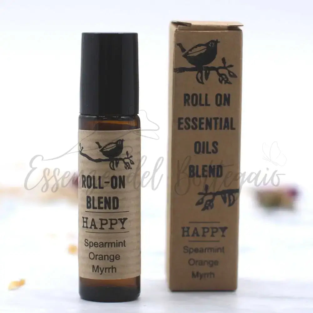 10ml Roll On Mix Oli Essenziali Agnes + Cat - FELICITÀ - Agnes + Cat - 10ml Roll On Essential Oil Blends