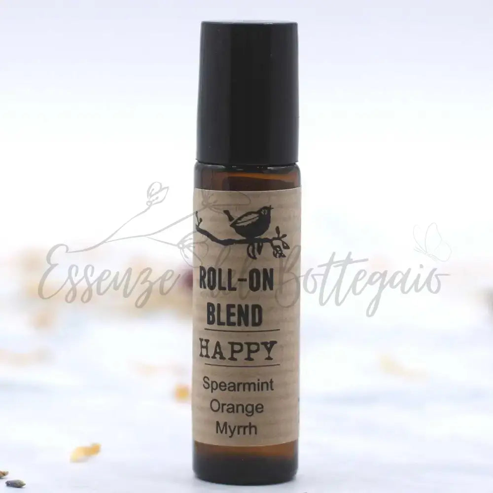 10ml Roll On Mix Oli Essenziali Agnes + Cat - FELICITÀ - Agnes + Cat - 10ml Roll On Essential Oil Blends