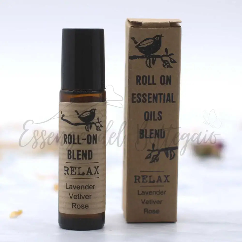 10ml Roll On Mix Oli Essenziali Agnes + Cat - RELAX - Agnes + Cat - 10ml Roll On Essential Oil Blends