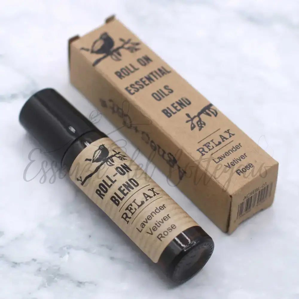 10ml Roll On Mix Oli Essenziali Agnes + Cat - RELAX - Agnes + Cat - 10ml Roll On Essential Oil Blends