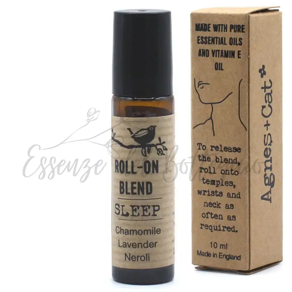 10ml Roll On Mix Oli Essenziali Agnes + Cat - SONNO - Agnes + Cat - 10ml Roll On Essential Oil Blends