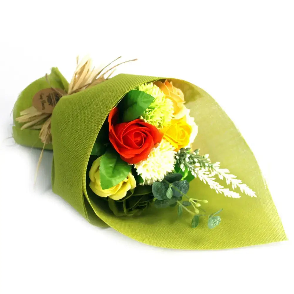Bouquet Fiori di Sapone Verde - Soap Flower Bouquets