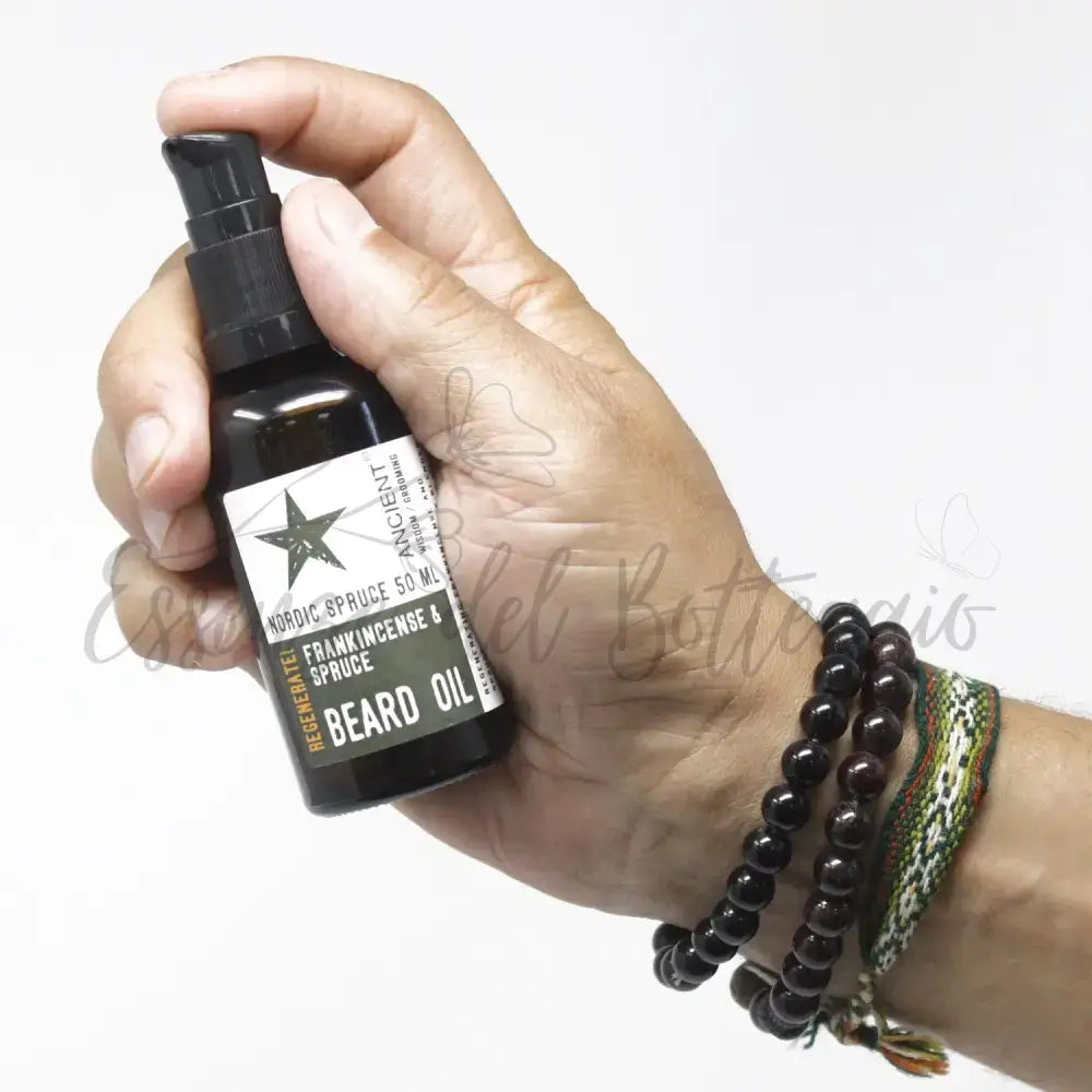 50ml Olio per Barba - Muschio Vichingo - Pure and Natural Beard Oils