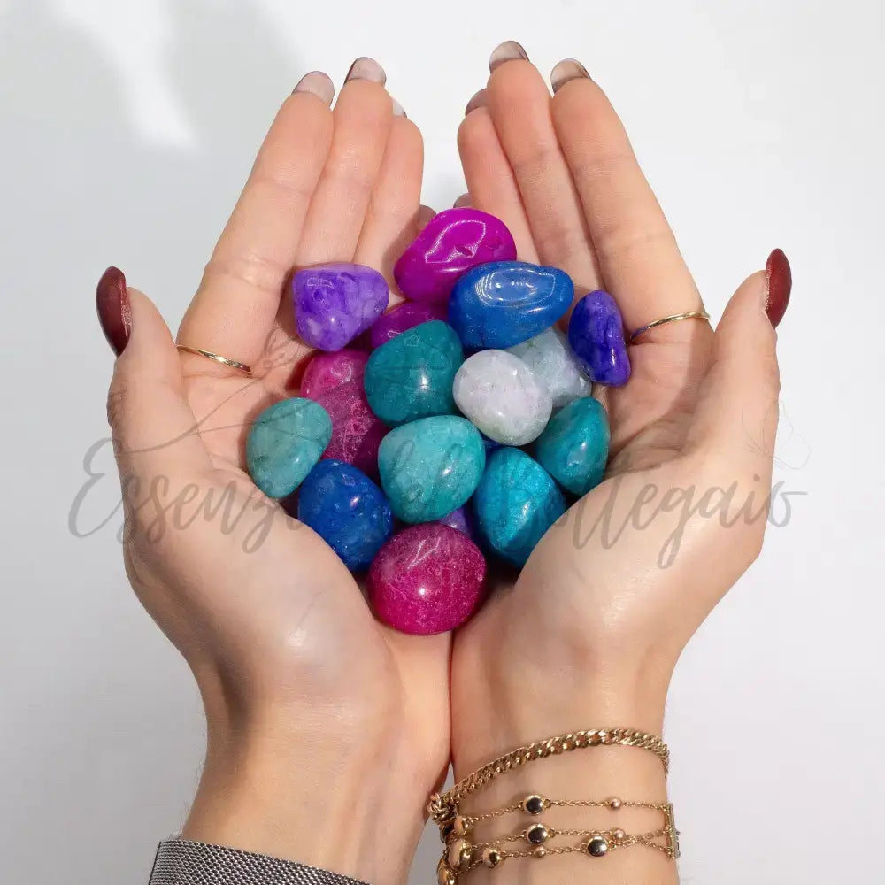 Agata Naturale Mista in Massa – 1 kg (circa 70 pietre) - Mixed Gemstones