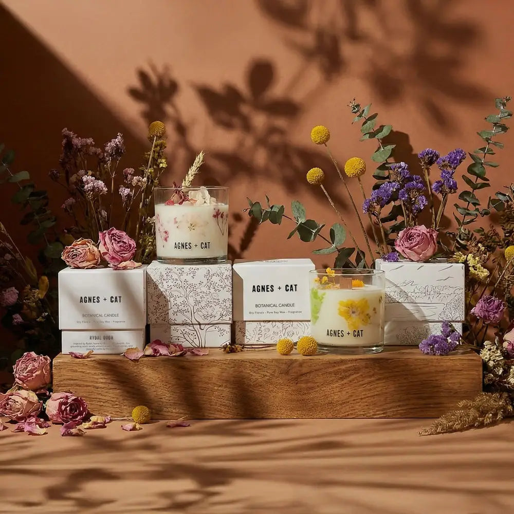Candela Botanica in Cera di Soia Agnes & Cat - Bacche - Agnes + Cat Botanical Soy Wax Candles