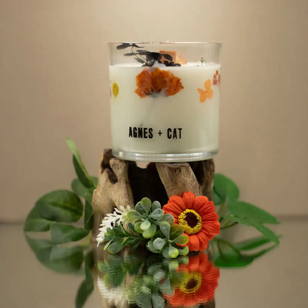 Candela Botanica in Cera di Soia Agnes & Cat - Lakeland Mocha - Agnes + Cat Botanical Soy Wax Candles