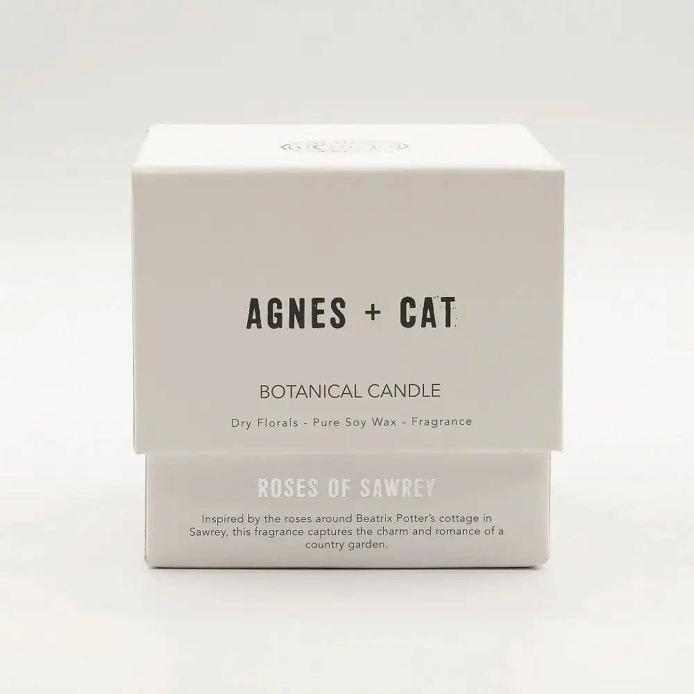 Candela Botanica in Cera di Soia Agnes & Cat - Rose di Sawrey - Agnes + Cat Botanical Soy Wax Candles