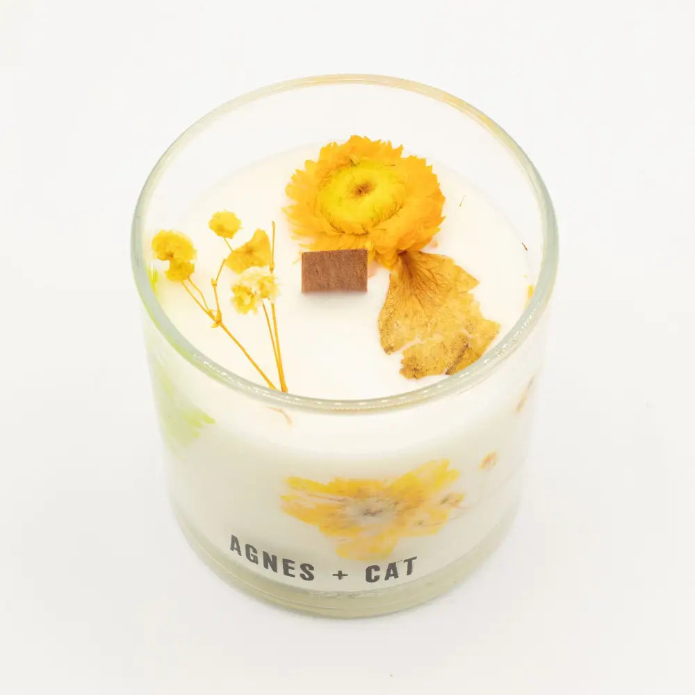 Candela Botanica in Cera di Soia Agnes & Cat - Rydal Oudh - Agnes + Cat Botanical Soy Wax Candles