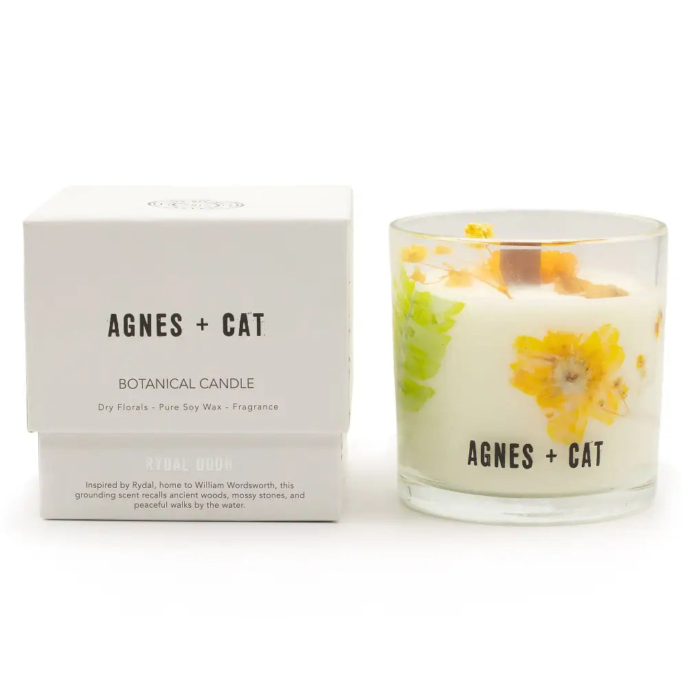 Candela Botanica in Cera di Soia Agnes & Cat - Rydal Oudh - Agnes + Cat Botanical Soy Wax Candles