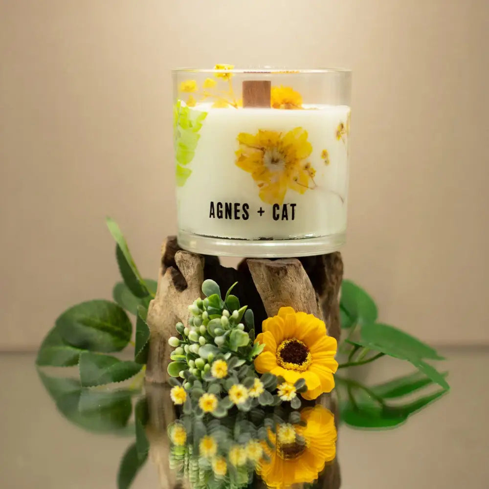 Candela Botanica in Cera di Soia Agnes & Cat - Rydal Oudh - Agnes + Cat Botanical Soy Wax Candles