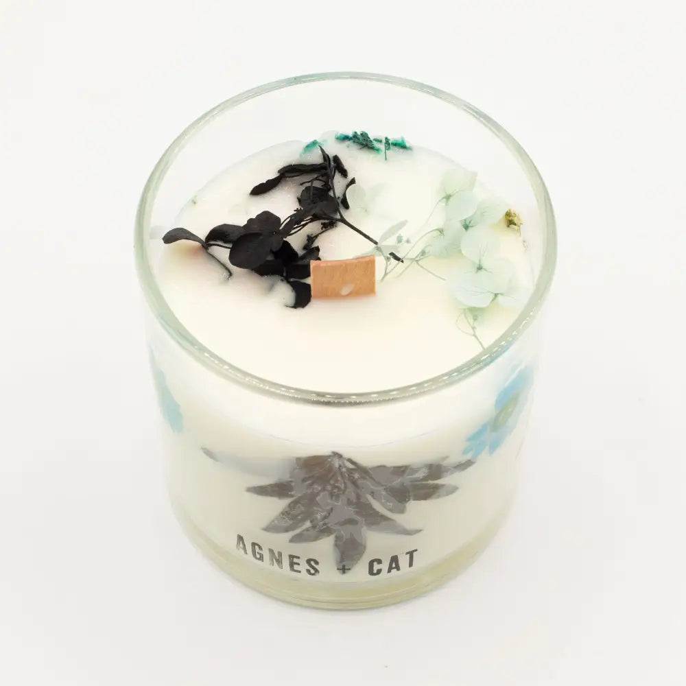 Candela Botanica in Cera di Soia Agnes & Cat - Sale Marino e Muschio - Agnes + Cat Botanical Soy Wax Candles