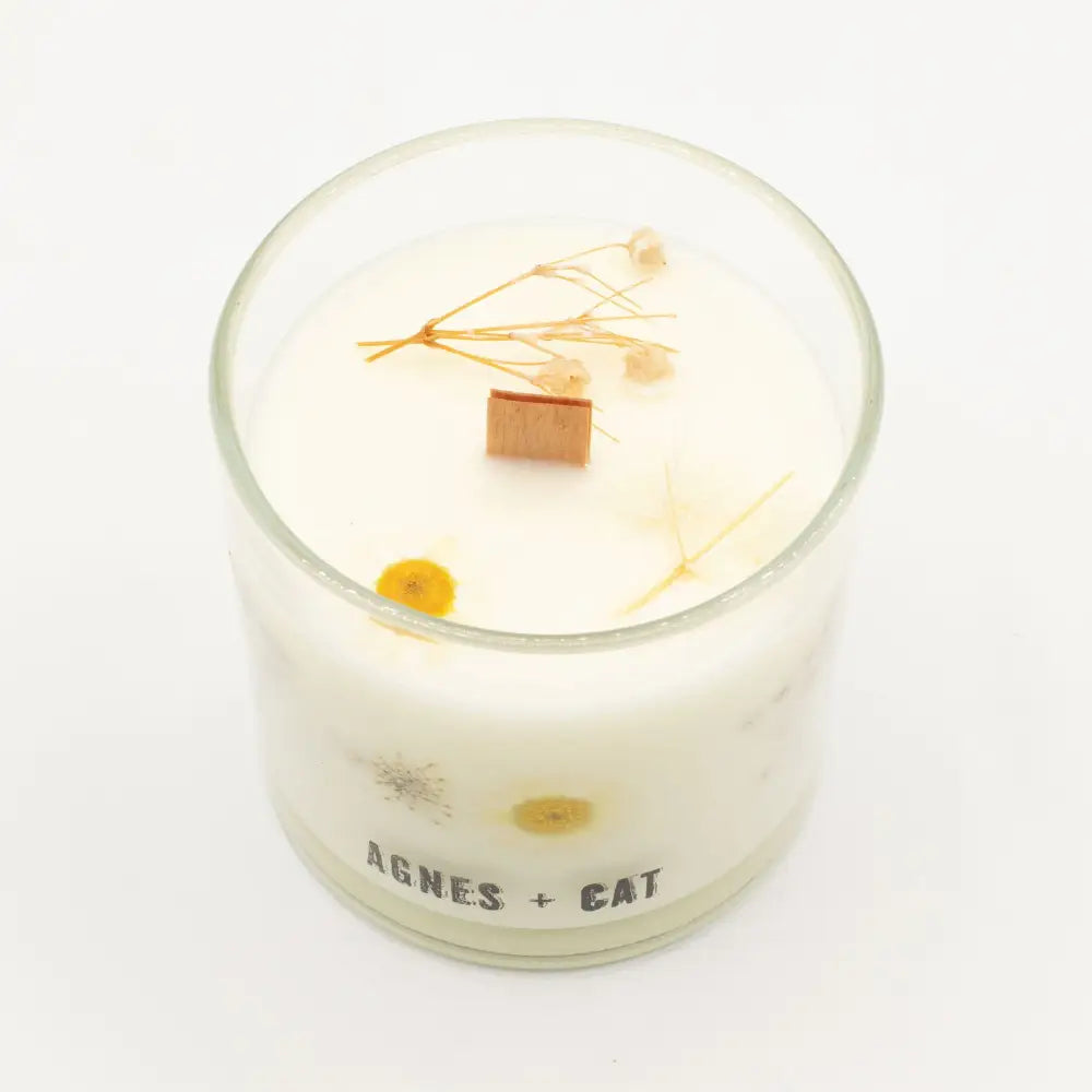 Candela Botanica in Cera di Soia Agnes & Cat - Acque Tranquille Windermere - Agnes + Cat Botanical Soy Wax Candles