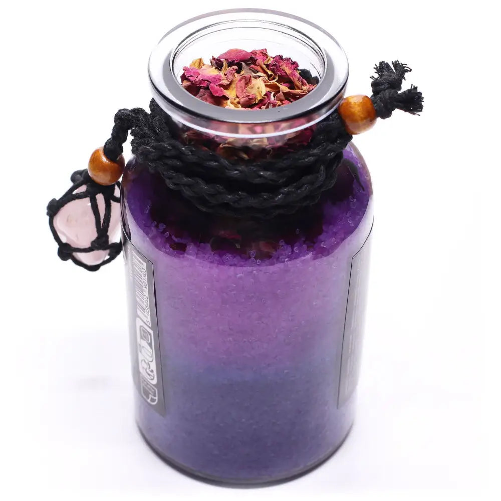 Pozione da Bagno Stregoneria Antica & Amuleto in Quarzo Rosa – Amore - Ancient Witch Bath Spell Potions