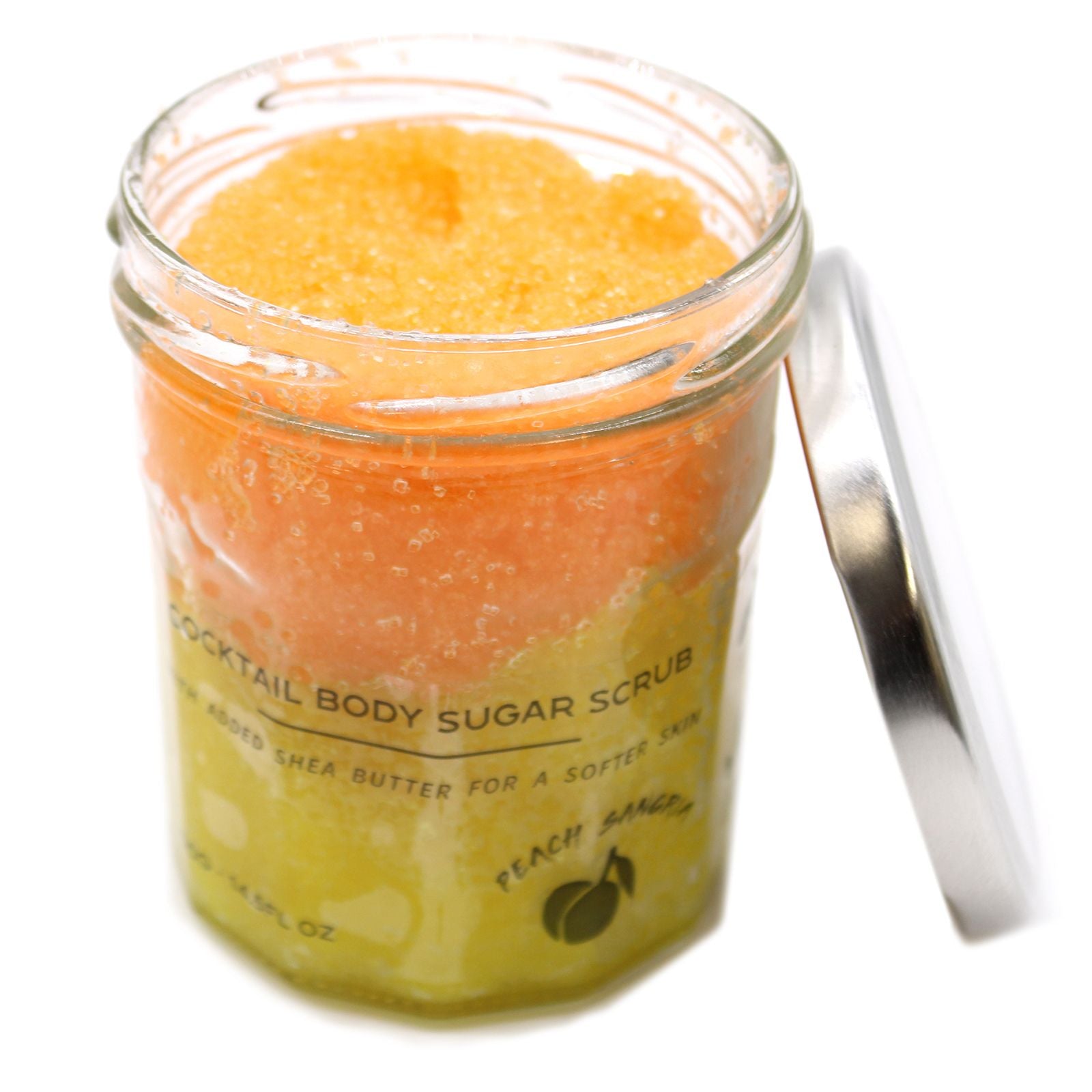 Scrub Corpo Profumato con Zucchero - Sangria alla Pesca- 300g