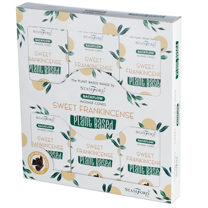 Coni di Incenso a Riflusso Vegetali - Franchincenso Dolce - Essenze del Bottegaio