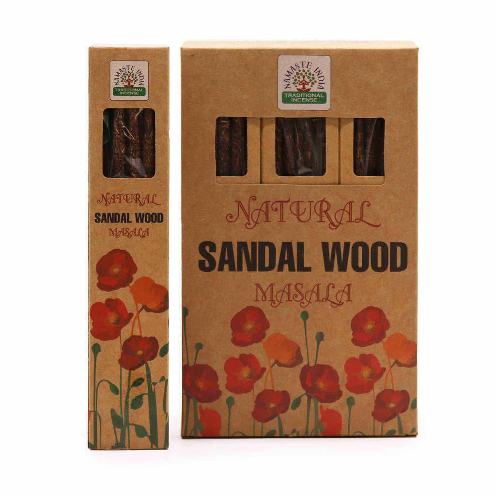 Incensi Botanici Naturali Masala - Legno di Sandalo