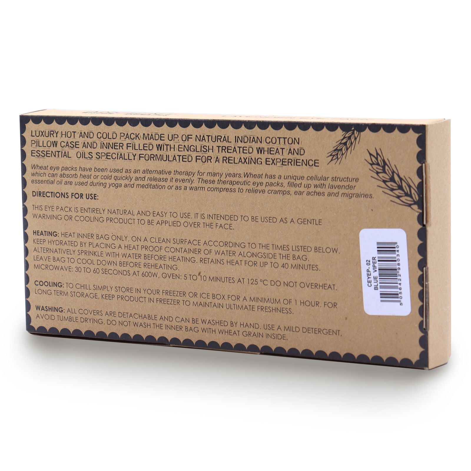 Cuscini per gli Occhi alla Lavanda - Vipera Blu