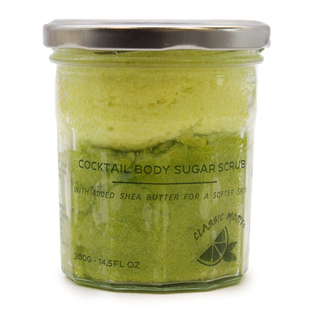 Scrub Corpo Profumato con Zucchero - Mojito - 300g