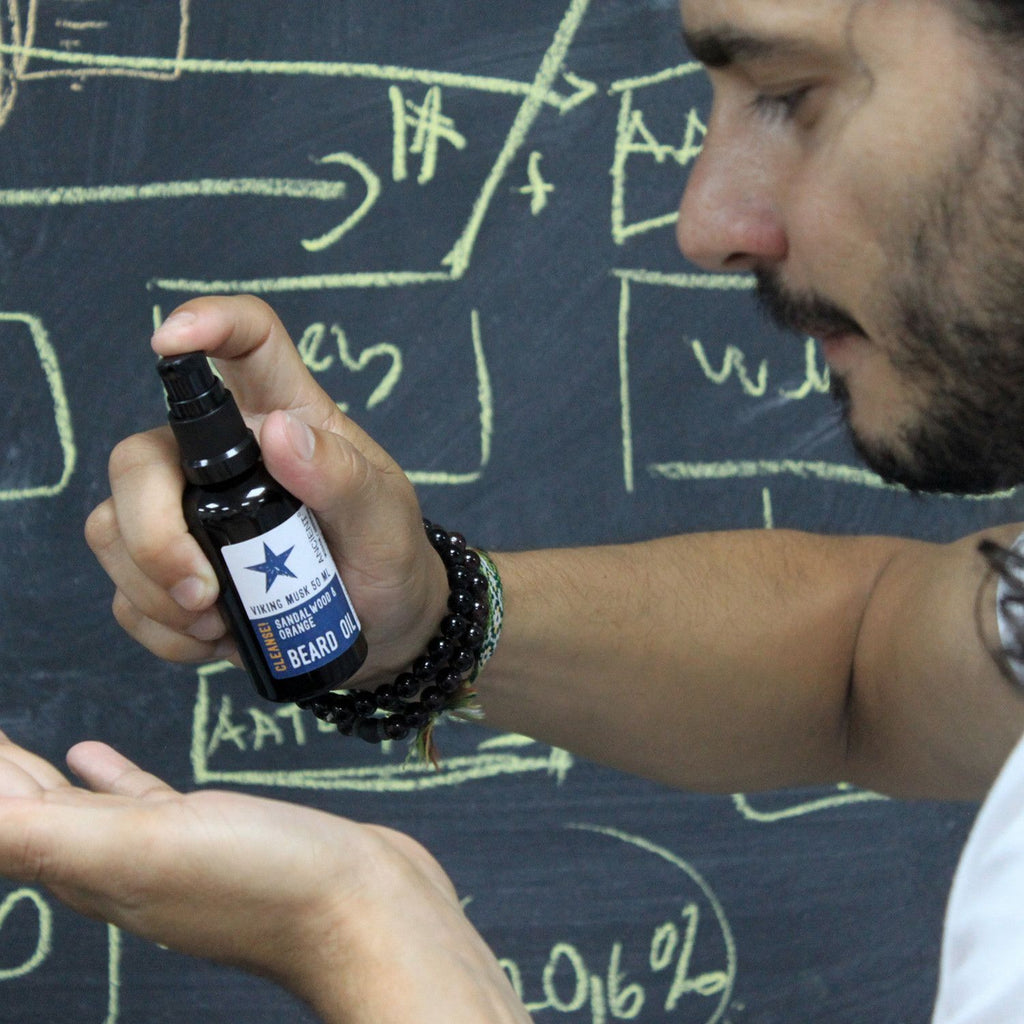 50ml Olio per Barba - Eroe Spartano