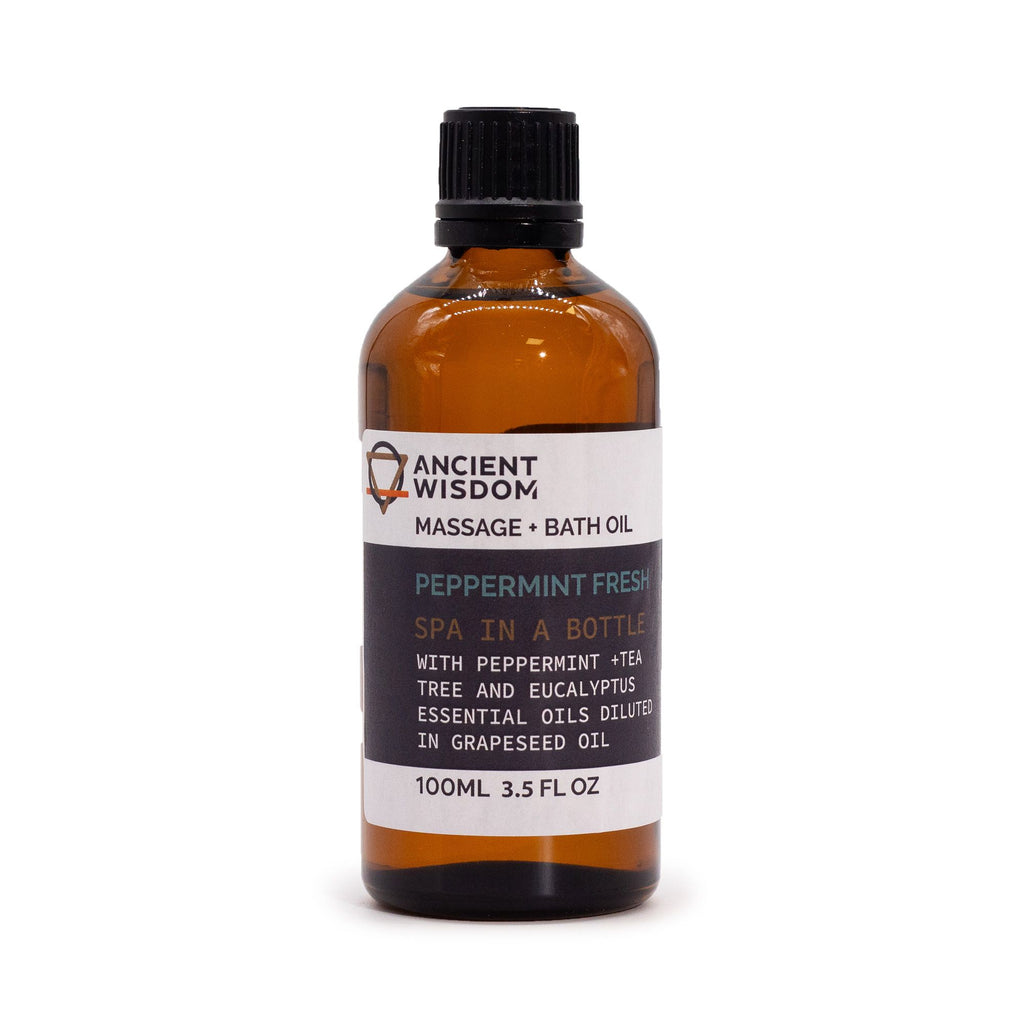 Olio per Massaggi - Menta Piperita Rinfrescante - 100 ml