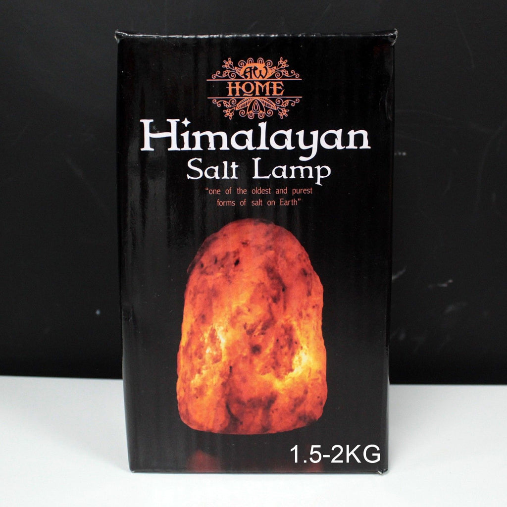 Lampada di sale con base 1.5-2kg - Essenze del Bottegaio