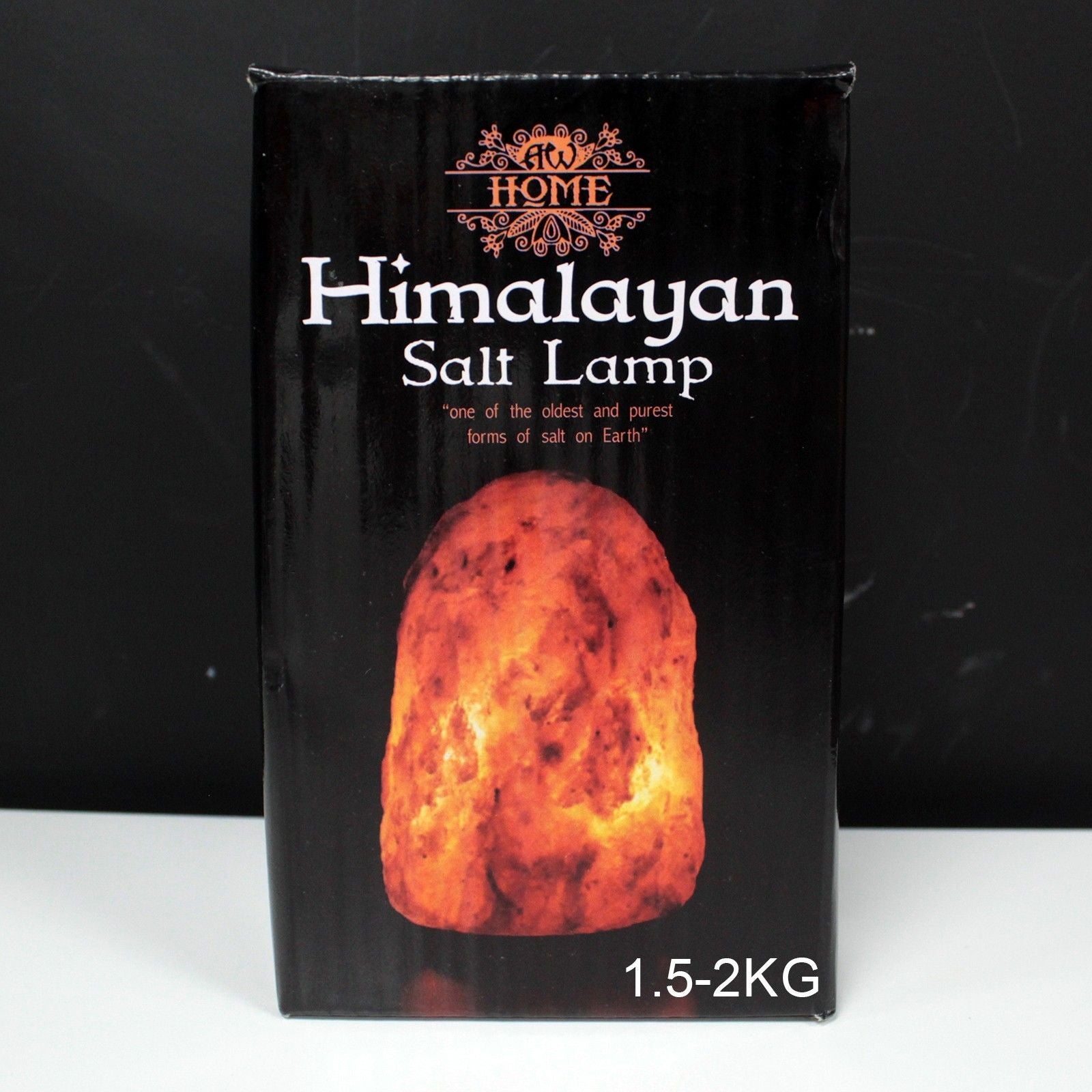 Lampada di sale con base 1.5-2kg - Essenze del Bottegaio
