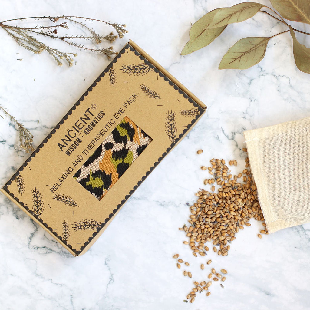 Cuscini per gli Occhi alla Lavanda - Leopardo della Notte