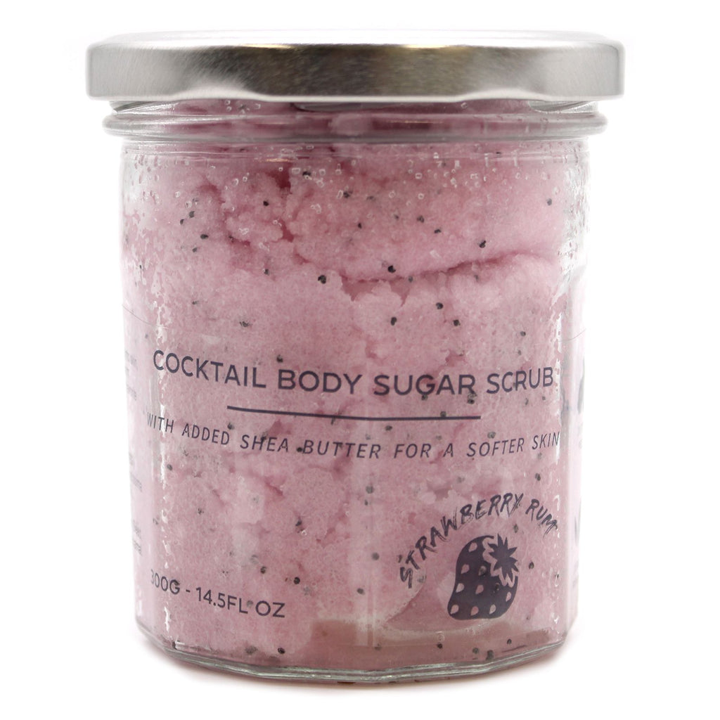 Scrub Corpo Profumato con Zucchero - Fragola - 300g