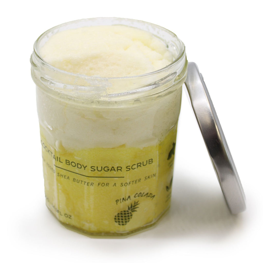 Scrub Corpo Profumato con Zucchero -Pinacolada - 300g