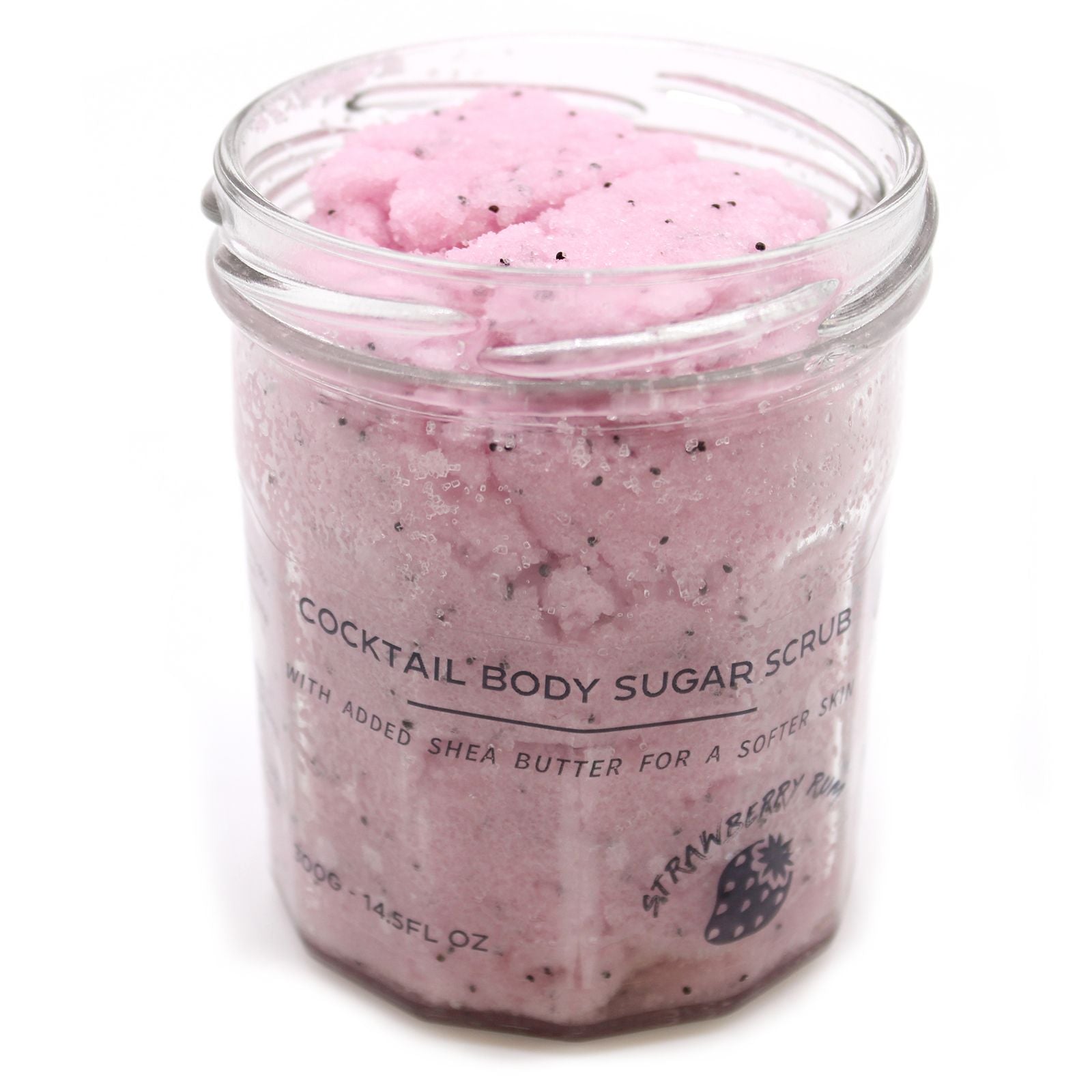 Scrub Corpo Profumato con Zucchero - Fragola - 300g