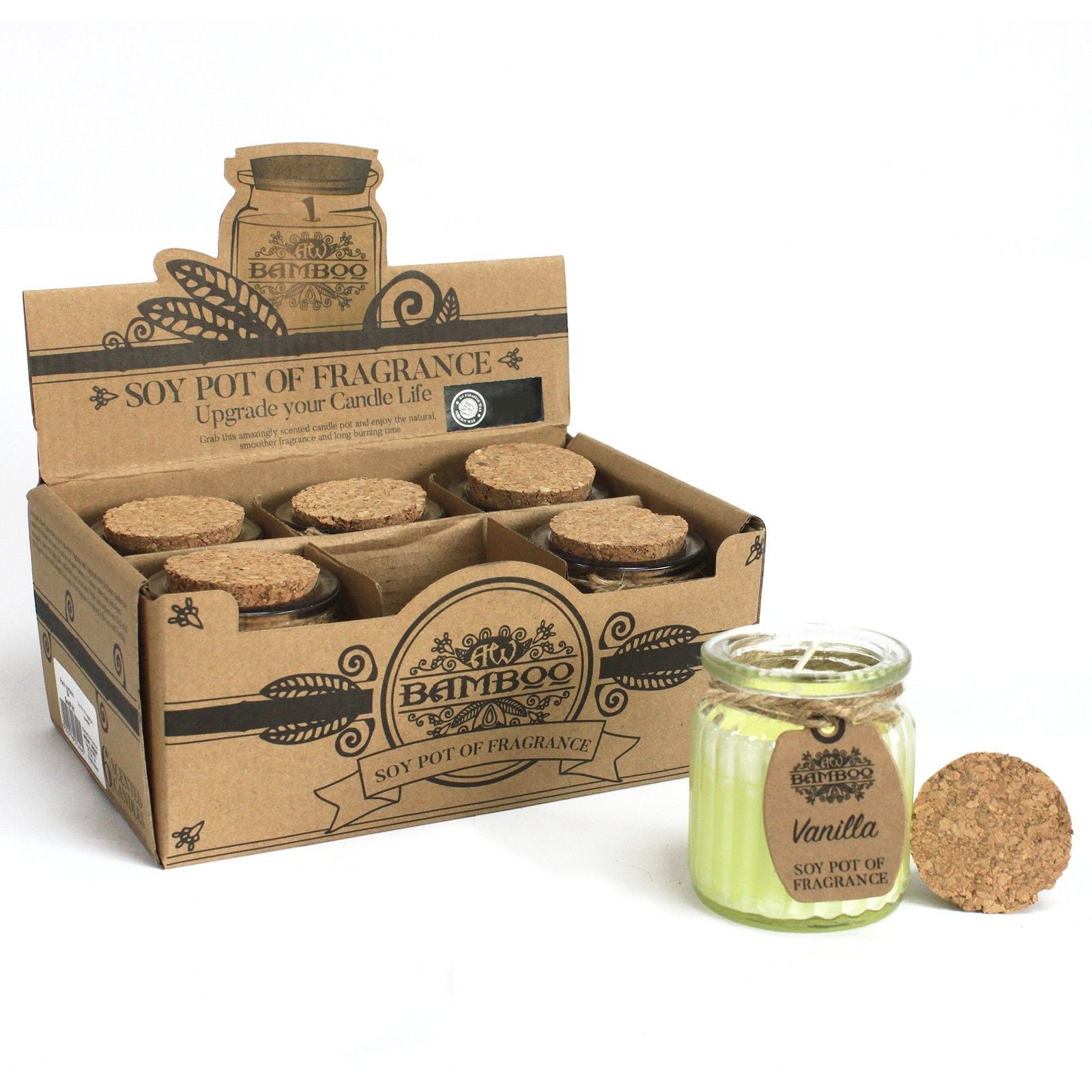 Lumino di soia - Vaniglia - Essenze del Bottegaio