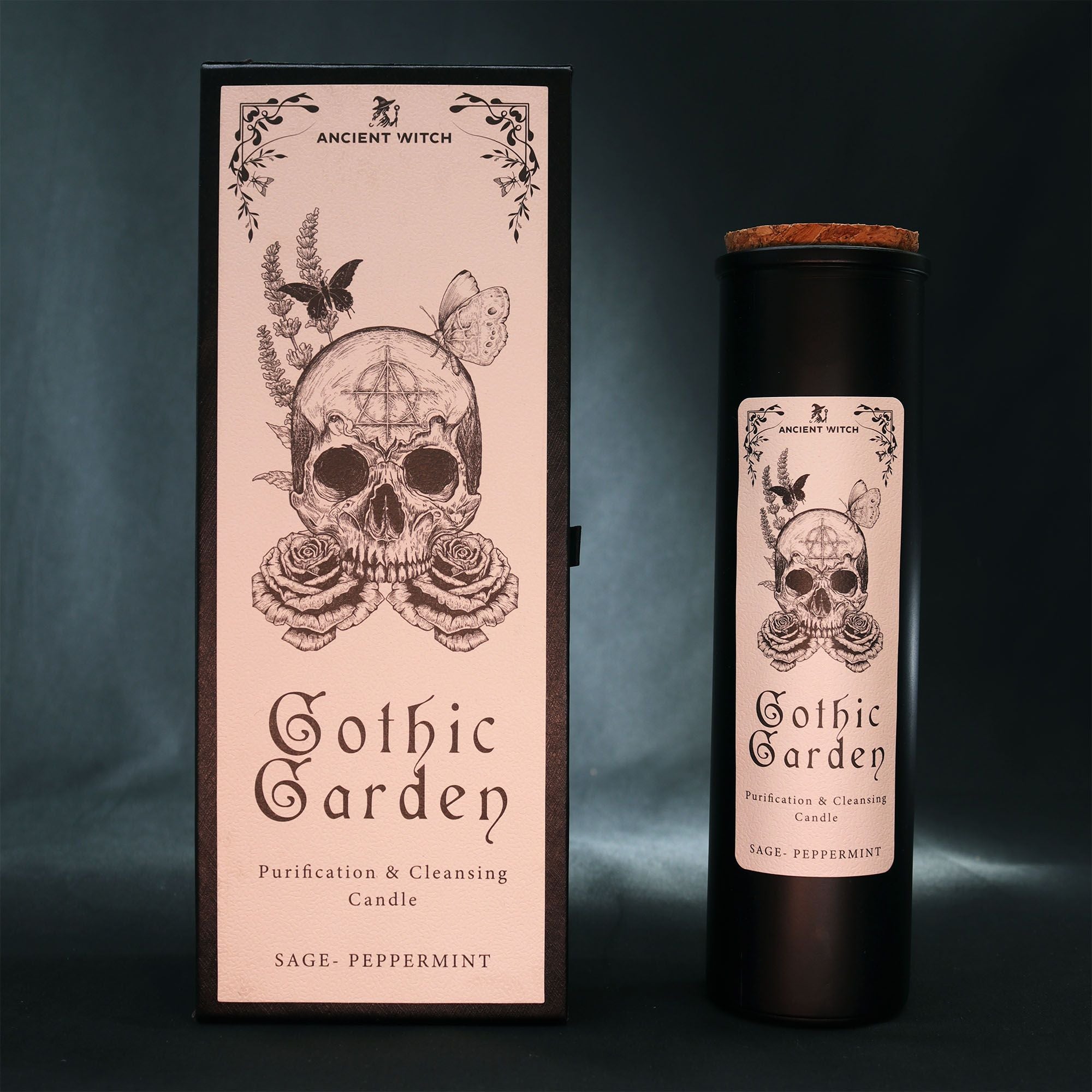 Candele Purificanti della Strega Antica - Giardino Gotico - Essenze del Bottegaio
