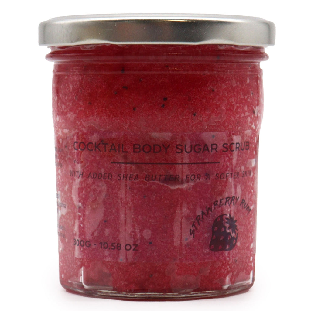 Scrub Corpo Profumato con Zucchero - Fragola - 300g