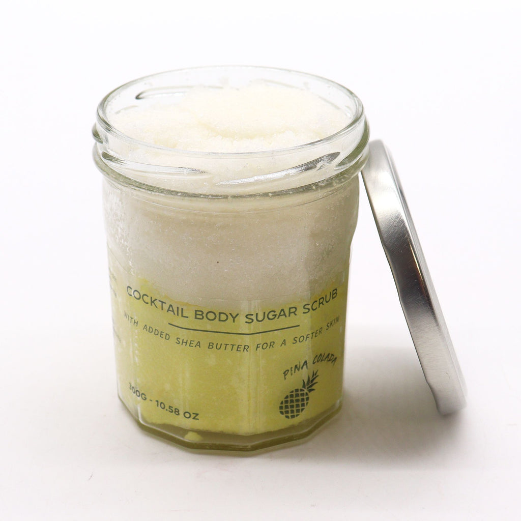 Scrub Corpo Profumato con Zucchero -Pinacolada - 300g