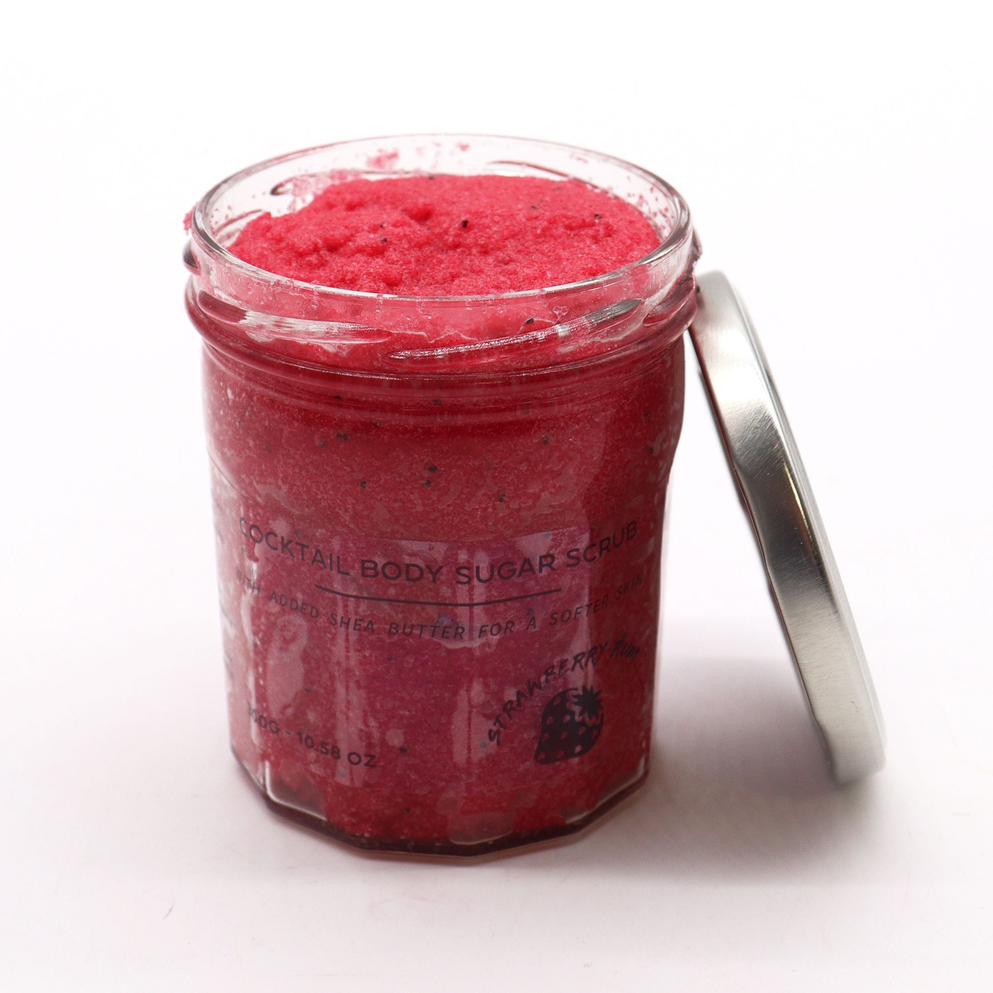 Scrub Corpo Profumato con Zucchero - Fragola - 300g