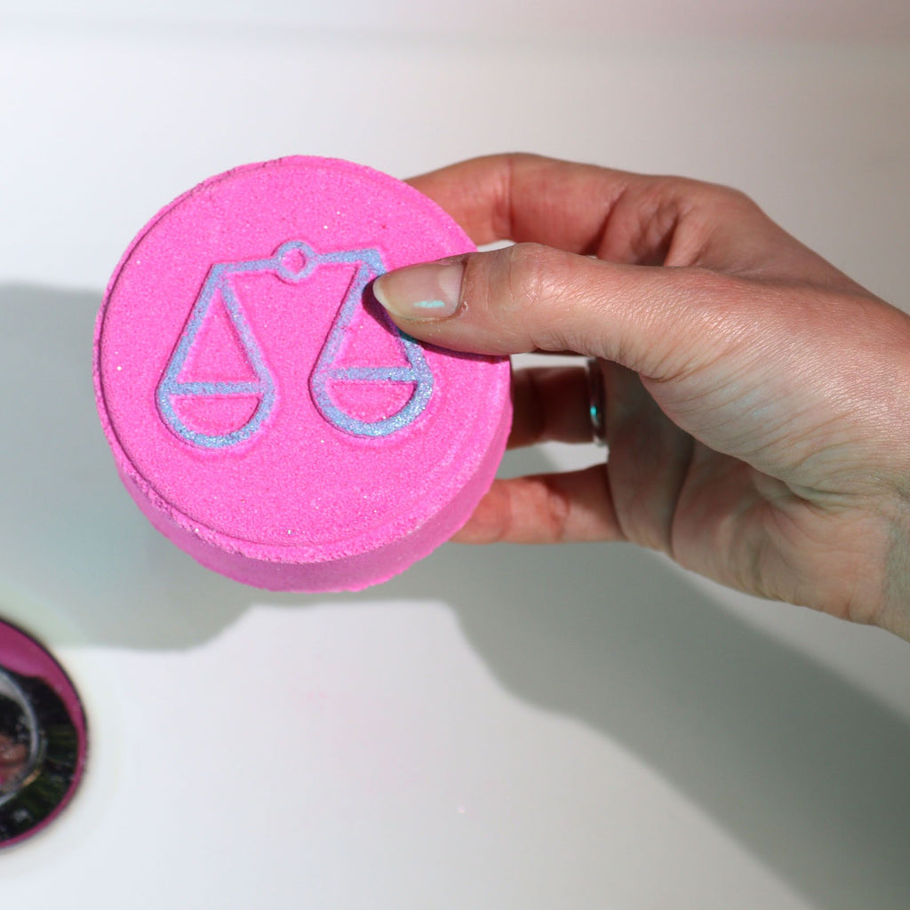 Frizzanti da Bagno Zodiaco con Oroscopo - Bilancia - Essenze del Bottegaio