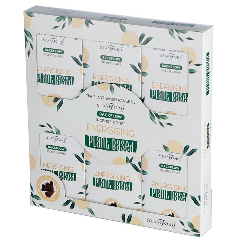 Coni di Incenso a Riflusso Vegetali - Energizzante - Essenze del Bottegaio