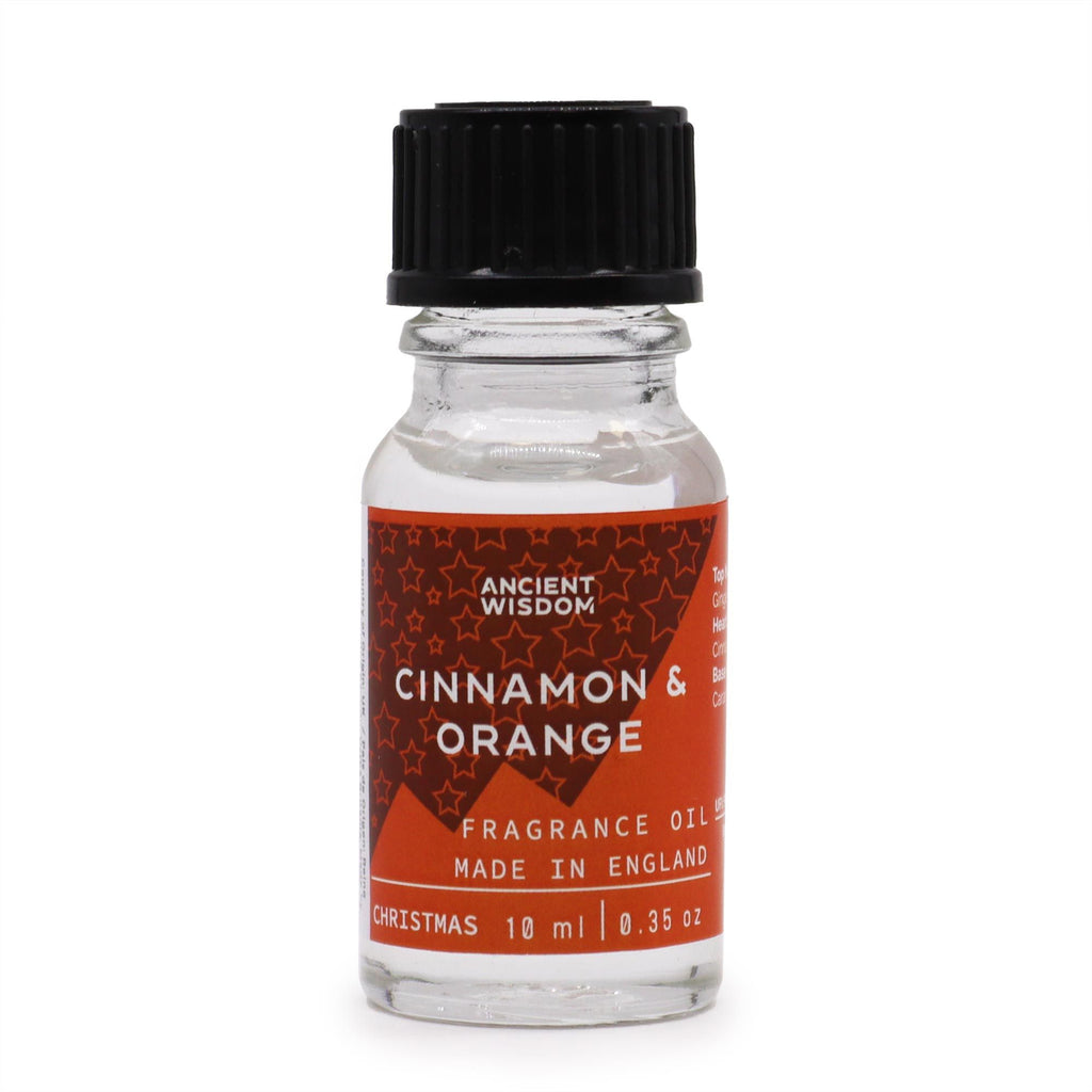 Fragranza 10ml - Arancio e Cannella (et. Natalizia) - Essenze del Bottegaio