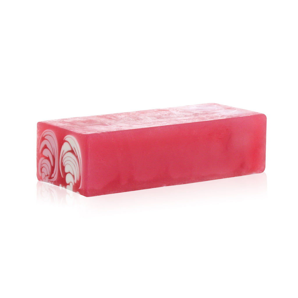 Sapone artigianale in panetto 1,2 kg - Rosa - Essenze del Bottegaio