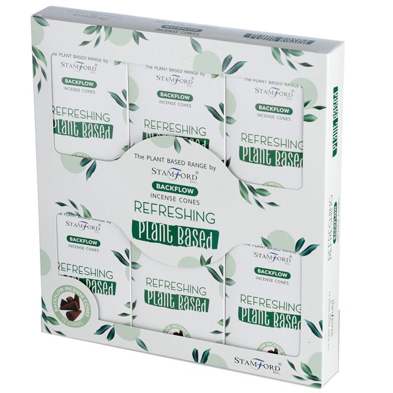 Coni di Incenso a Riflusso Vegetali - Rinfrescanti - Essenze del Bottegaio