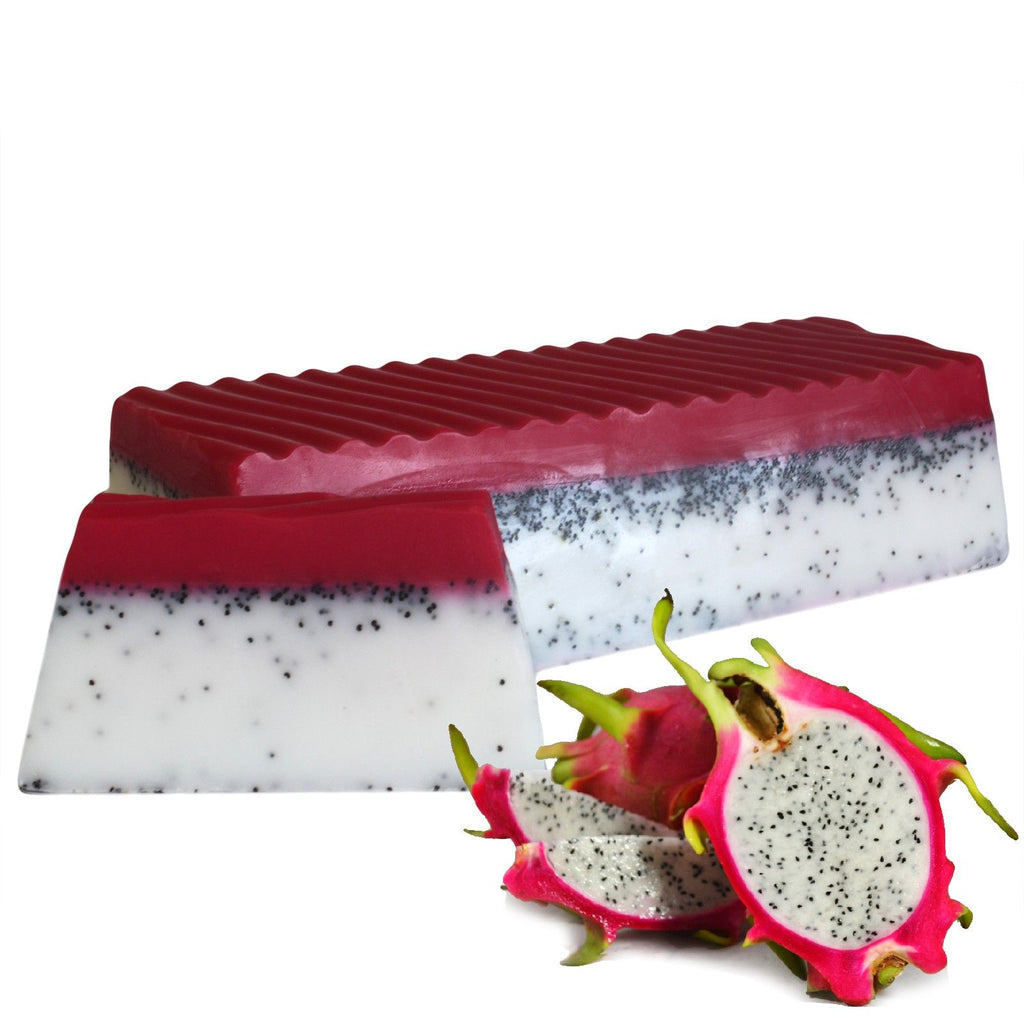 Fette di sapone- Dragon fruit tropicale 100 g - Essenze del Bottegaio