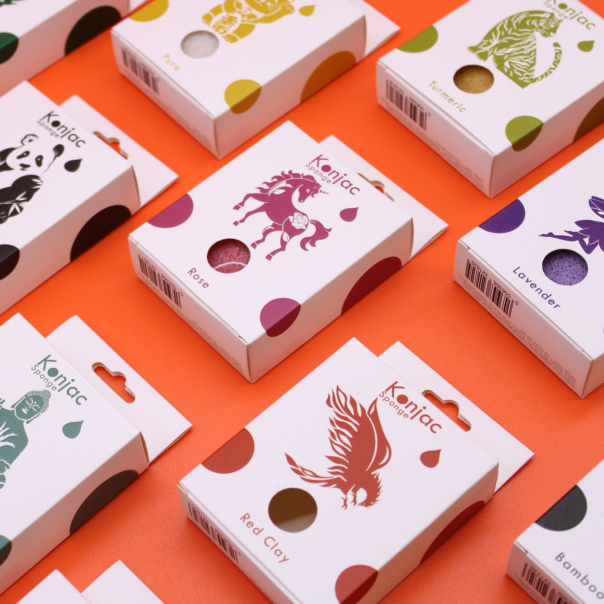 Spugna Konjac a Goccia - Aloe Vera - Guarigione - Essenze del Bottegaio