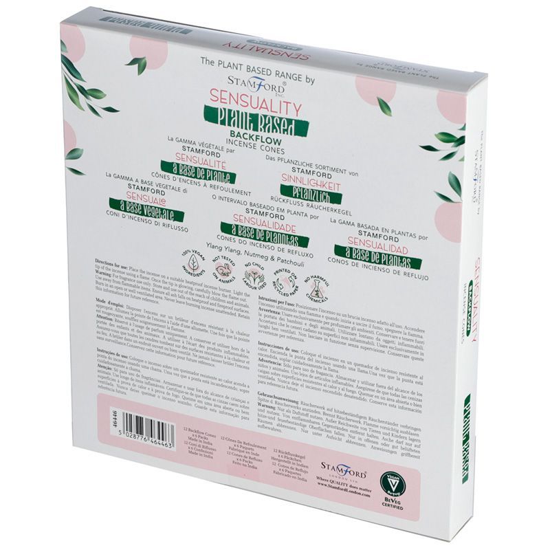 Coni di Incenso a Riflusso Vegetali - Sensuale - Essenze del Bottegaio